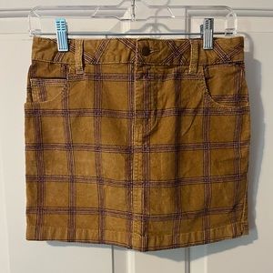 BDG plaid miniskirt